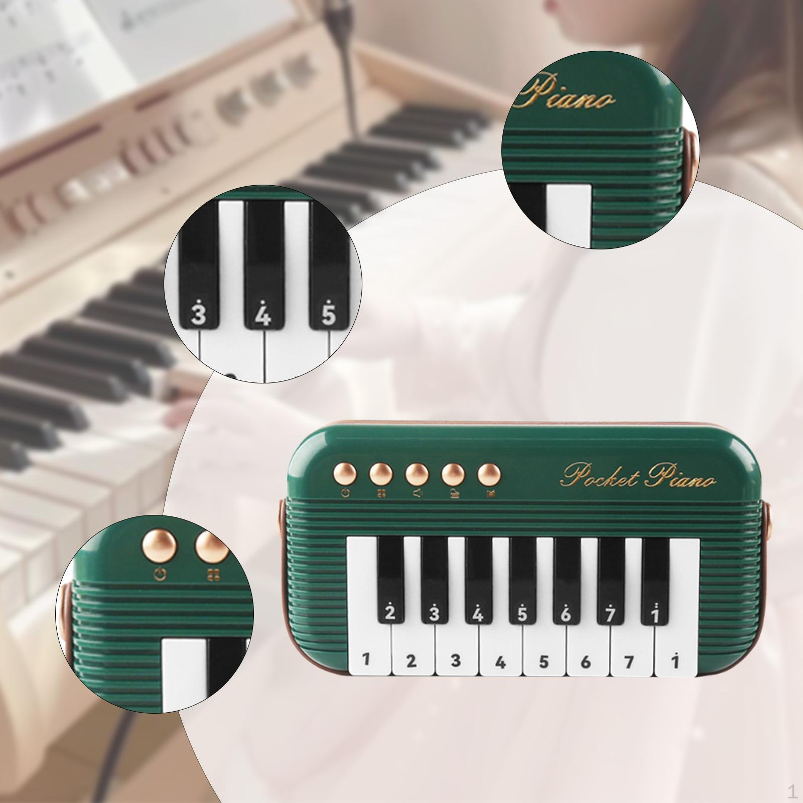 Детская пианино-клавиатура с интерактивными функциями для детей 4-6 лет зелёный
Детская пианино-клавиатура с интерактивными функциями для детей 4-6 лет зелёный