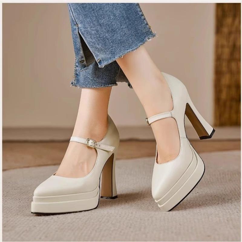 Модные туфли-лодочки с ремешком на щиколотке, блочным каблуком, осень, новые, с острым носком, с мелким вырезом, на платформе, нескользящие, износостойкие, на высоком каблуке 39 бежевый
Модные туфли-лодочки с ремешком на щиколотке, блочным каблуком, осень, новые, с острым носком, с мелким вырезом, на платформе, нескользящие, износостойкие, на высоком каблуке 39 бежевый