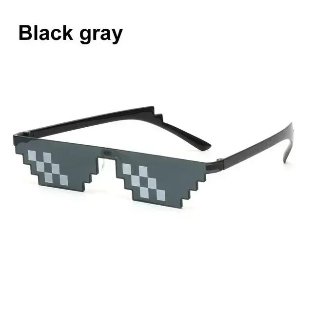 8 Bit Thug Life Sunglasses Pixelated Men Women Brand Party Eyeglasses Mosaic UV400 Vintage Eyewear Unisex Gift Toy Glasses Amagi чорний колір сірий
8 Bit Thug Life Sunglasses Pixelated Men Women Brand Party Eyeglasses Mosaic UV400 Vintage Eyewear Unisex Gift Toy Glasses Amagi чорний колір сірий
