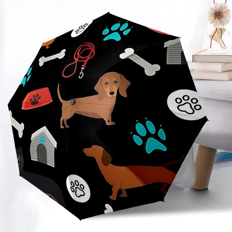 1pc Dachshund Automatic Folding Umbrella - Portable Collapsible, 8-Rib Durable Frame, Perfect for Outdoor Use, yy251218125
1pc Dachshund Automatic Folding Umbrella - Portable Collapsible, 8-Rib Durable Frame, Perfect for Outdoor Use, yy251218125