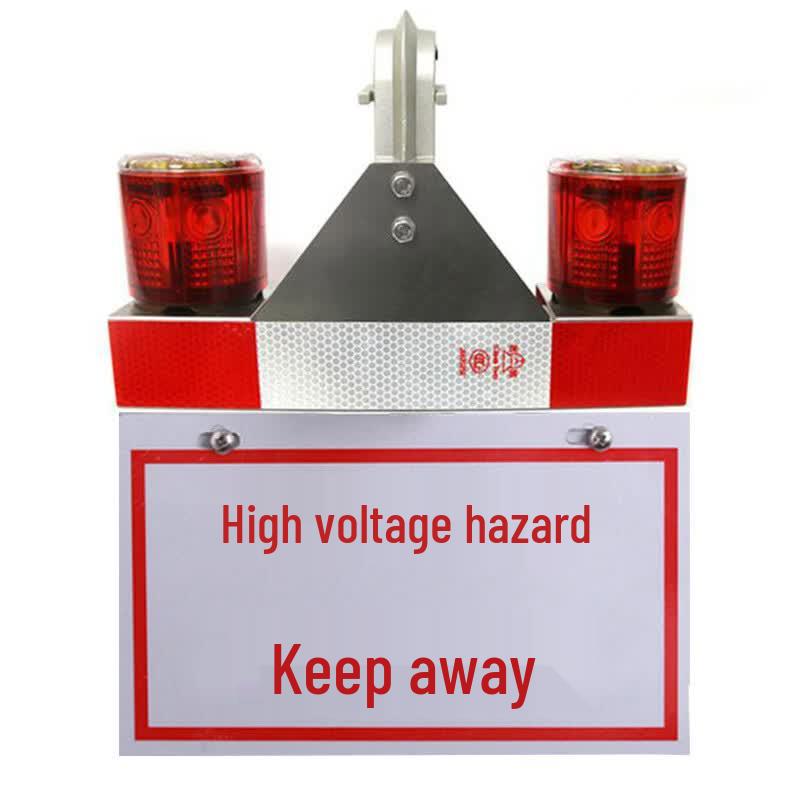 Solar High-Voltage Cable Warning Light
Solar High-Voltage Cable Warning Light