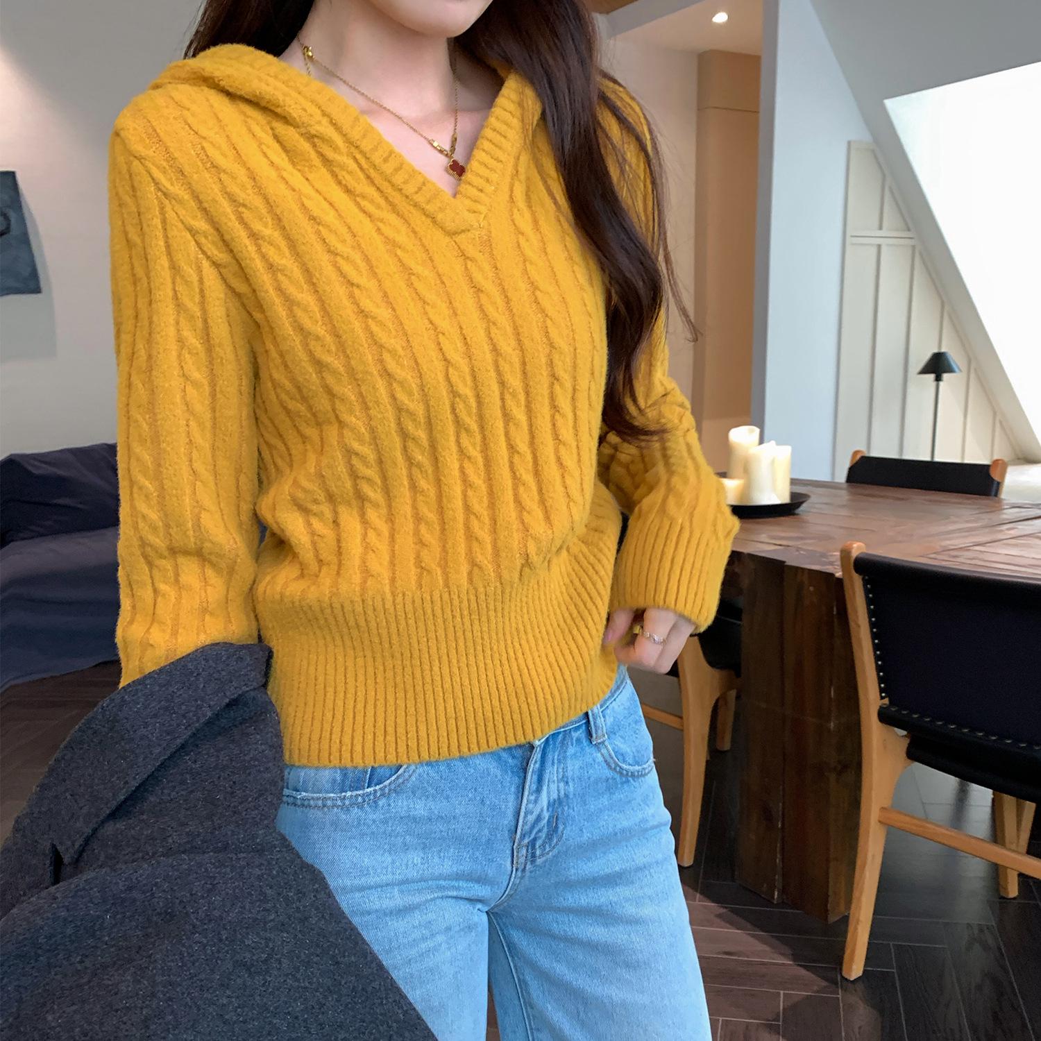 Women s Navy Blue Cable Knit Hoodie - Soft, Cozy European Style for Autumn 2025 Large жёлтый/имбирный
Women s Navy Blue Cable Knit Hoodie - Soft, Cozy European Style for Autumn 2025 Large жёлтый/имбирный