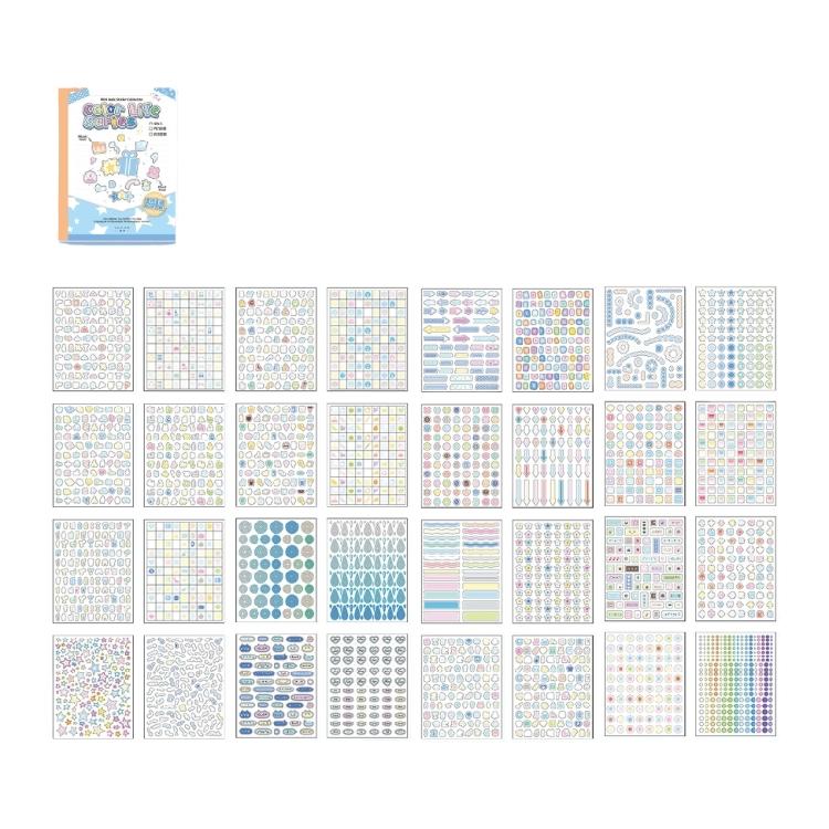 Scrapbooking Decorative Sticker Book Adhesive PET/Paper Sticker For Notebooks Planners Journals Calendar Phone Cover
Scrapbooking Decorative Sticker Book Adhesive PET/Paper Sticker For Notebooks Planners Journals Calendar Phone Cover
