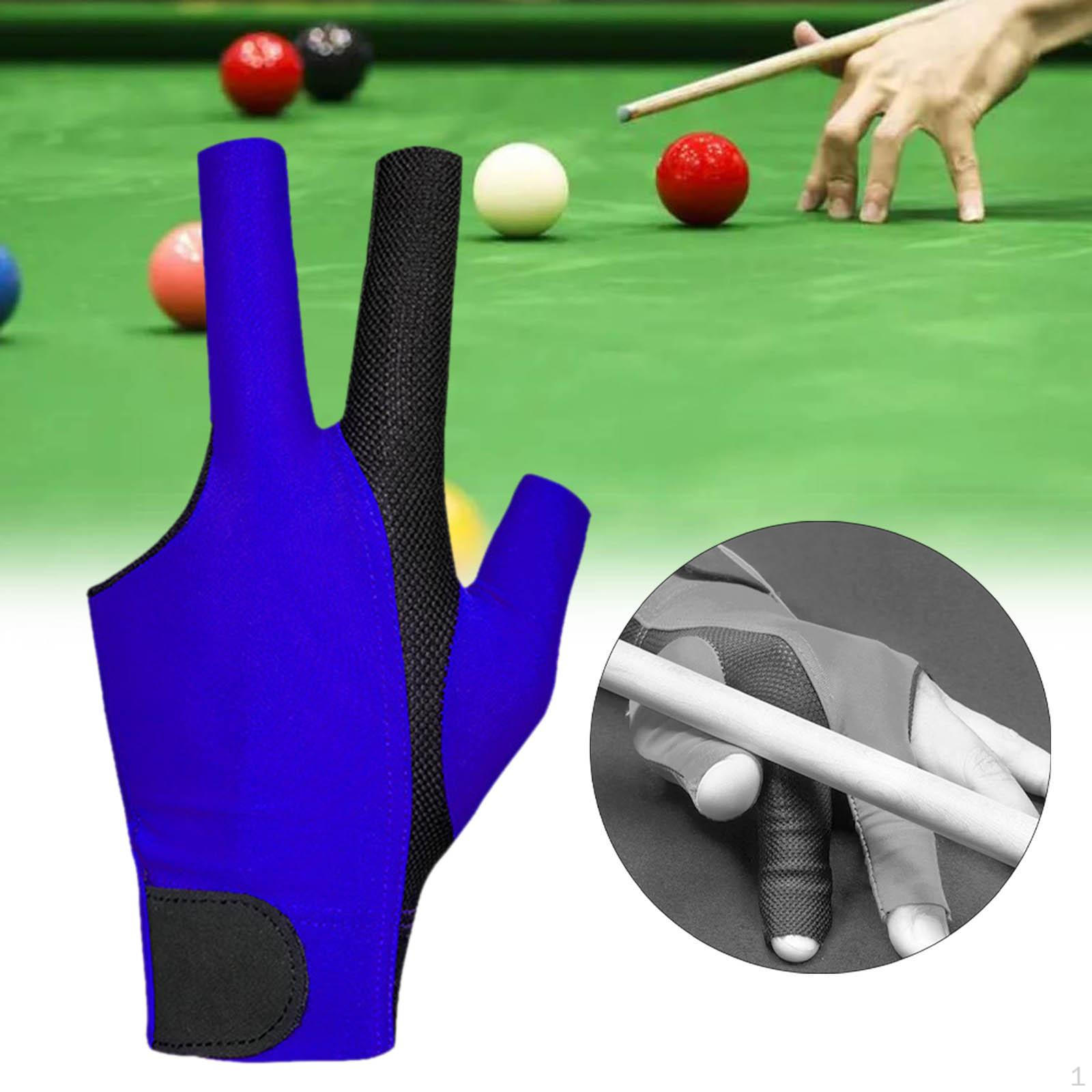 Більярдні рукавички з трьома пальцями Більярдна ліва права рука Нековзкий дихаючий кий для снукера синій
Більярдні рукавички з трьома пальцями Більярдна ліва права рука Нековзкий дихаючий кий для снукера синій