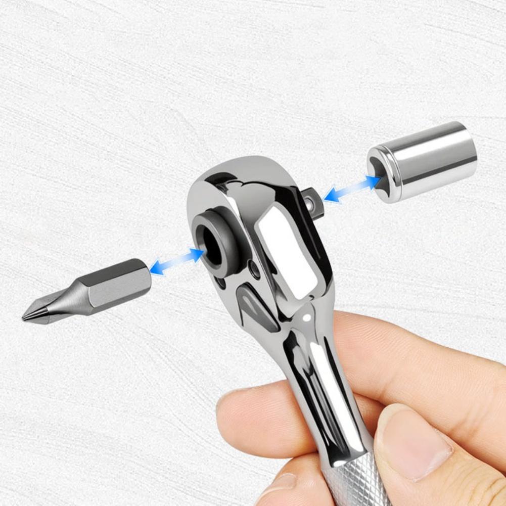 Small Torque Dual End Ratchet Wrench 1/4 Drive With Thumb Switch Mechanism Hand Tool For Tight Spaces China Mainland
Small Torque Dual End Ratchet Wrench 1/4 Drive With Thumb Switch Mechanism Hand Tool For Tight Spaces China Mainland