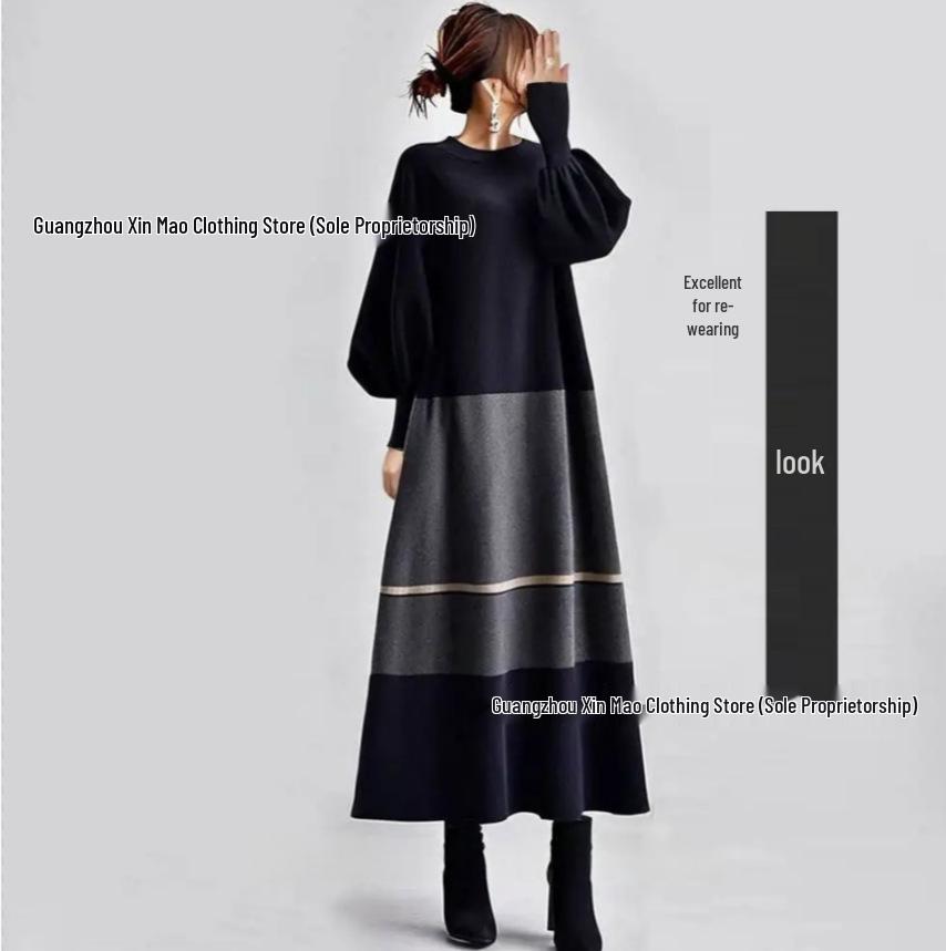 In Stock: Japanese Style 2025 Spring Striped Color Block Long Sleeve Dress Large тёмно-синий
In Stock: Japanese Style 2025 Spring Striped Color Block Long Sleeve Dress Large тёмно-синий