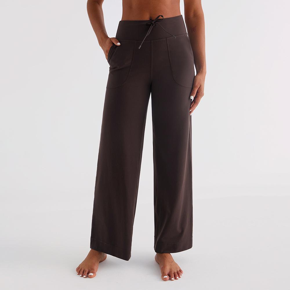 Women s High Waist Wide Leg Yoga Pants - Slimming, Drawstring, Brushed Nude Feel S
Women s High Waist Wide Leg Yoga Pants - Slimming, Drawstring, Brushed Nude Feel S