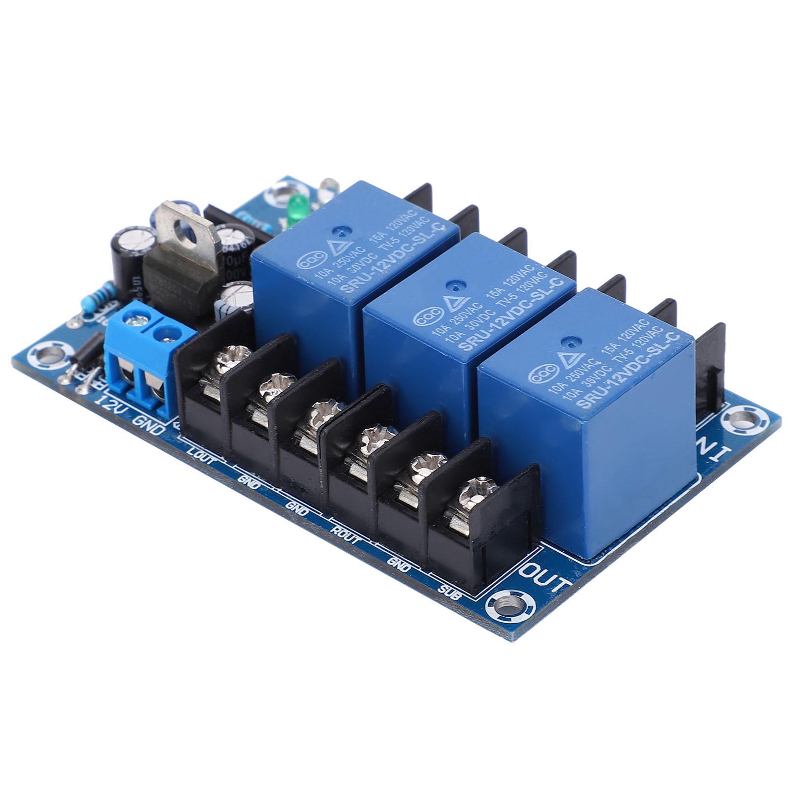 3Плата захисту канального динаміка Живлення Однополярне Підсилювач Модуль затримки захисту
3Плата захисту канального динаміка Живлення Однополярне Підсилювач Модуль затримки захисту