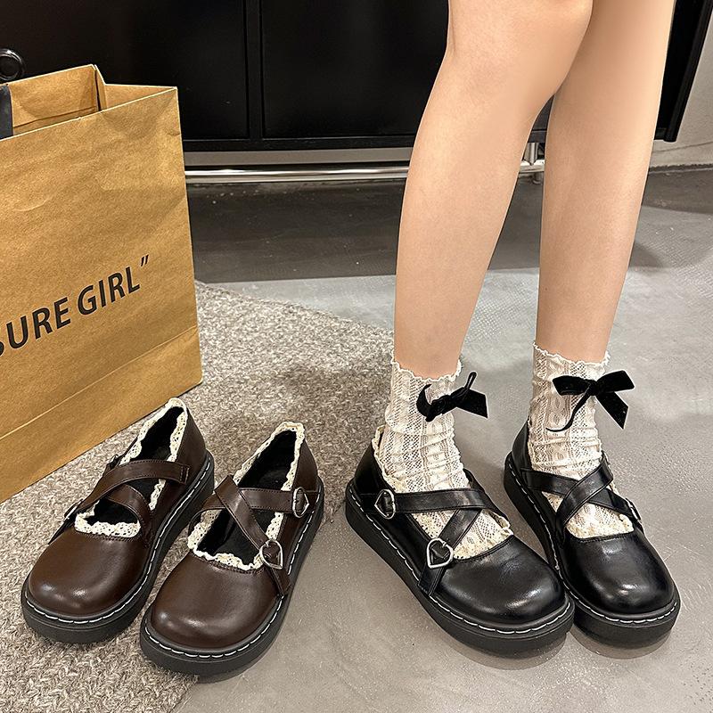 Round head jk Mary Jane small leather shoes women s spring and summer new French with skirt muffin bottom soft sister lolita single shoes 35 чёрный
Round head jk Mary Jane small leather shoes women s spring and summer new French with skirt muffin bottom soft sister lolita single shoes 35 чёрный
