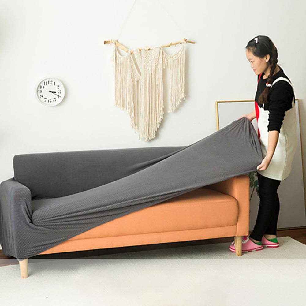 Elastic Sofa Cover Full Coverage Solid Color Slipcover Protector Sleeve Size M ( for 145 - 185cm ) Sapphire
Elastic Sofa Cover Full Coverage Solid Color Slipcover Protector Sleeve Size M ( for 145 - 185cm ) Sapphire