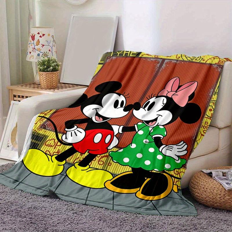 1pc, Mickey & Minnie Mouse Inspired Blanket - Seasonal, Home Decor, Throw Blanket, Soft Flannel Throw BlanketWarmth for Your Living Room or 100x150cm
1pc, Mickey & Minnie Mouse Inspired Blanket - Seasonal, Home Decor, Throw Blanket, Soft Flannel Throw BlanketWarmth for Your Living Room or 100x150cm