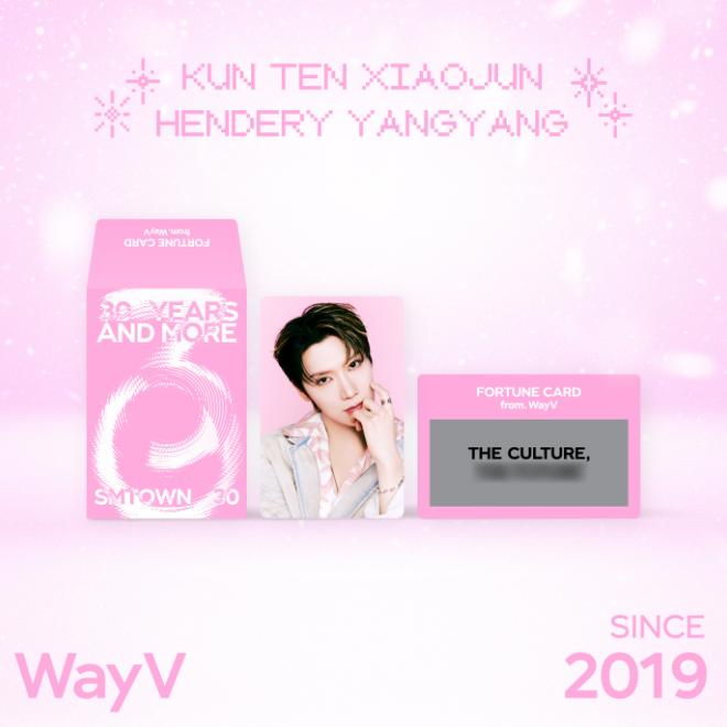 Предварительный заказ SMTOWN LIVE 2025 30 Years and More Fortune Scratch Card Set WayV Random 1 pack
Предварительный заказ SMTOWN LIVE 2025 30 Years and More Fortune Scratch Card Set WayV Random 1 pack