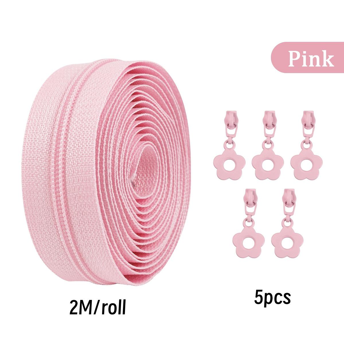 2M Nylon Zipper Zips Repair Kit with 5 Zipper Heads For DIY Garment Accessories Jacket Pocket Replacement Zipper Sewing Craft 3#
2M Nylon Zipper Zips Repair Kit with 5 Zipper Heads For DIY Garment Accessories Jacket Pocket Replacement Zipper Sewing Craft 3#