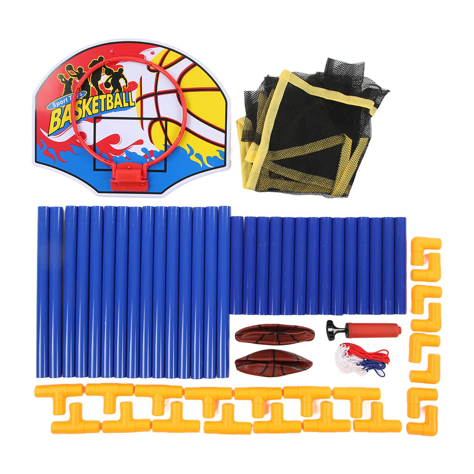 Kids Basketball Hoop Set Removable Adjust Height Improve Fine Motor Skills Basketball Play Set
Kids Basketball Hoop Set Removable Adjust Height Improve Fine Motor Skills Basketball Play Set