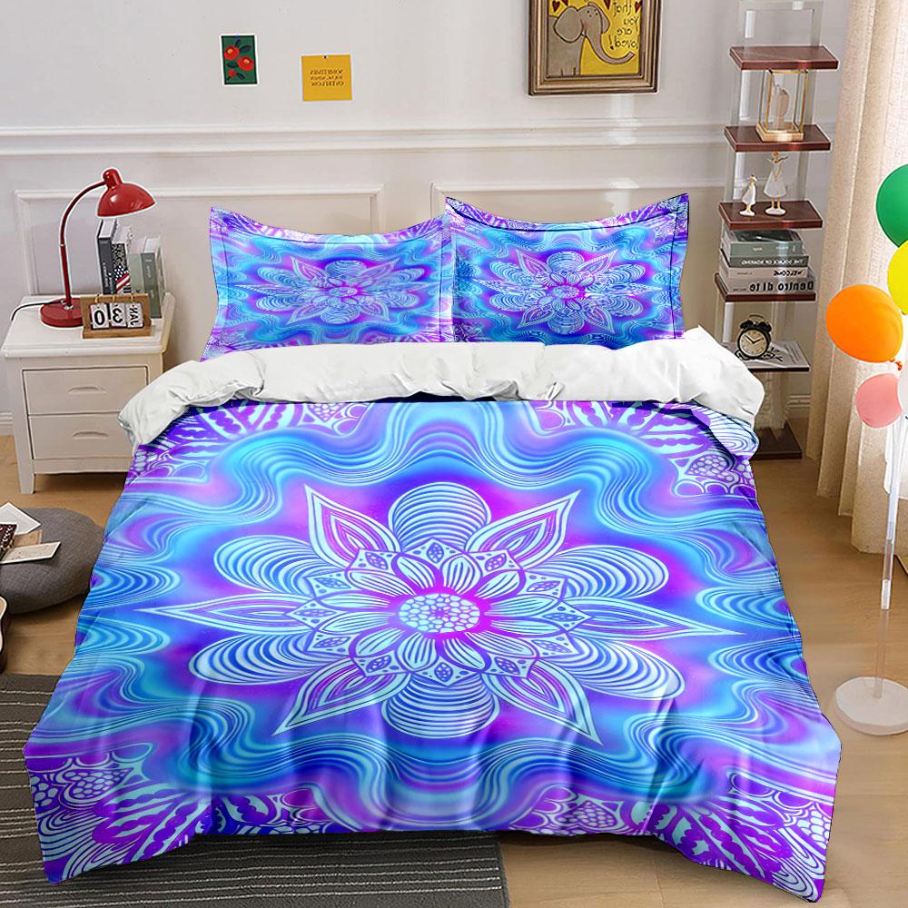 Floral mandala with waves. Bedding sets Duvet cover sets Duvet covers Pillowcases(1 * Duvet Cover 2 * Pillowcases without duvet insert) 135x200cm
Floral mandala with waves. Bedding sets Duvet cover sets Duvet covers Pillowcases(1 * Duvet Cover 2 * Pillowcases without duvet insert) 135x200cm