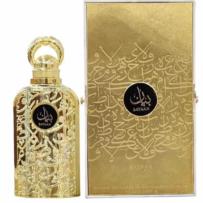 LATTAFA BAYAAN EDP SPRAY 100ML
LATTAFA BAYAAN EDP SPRAY 100ML