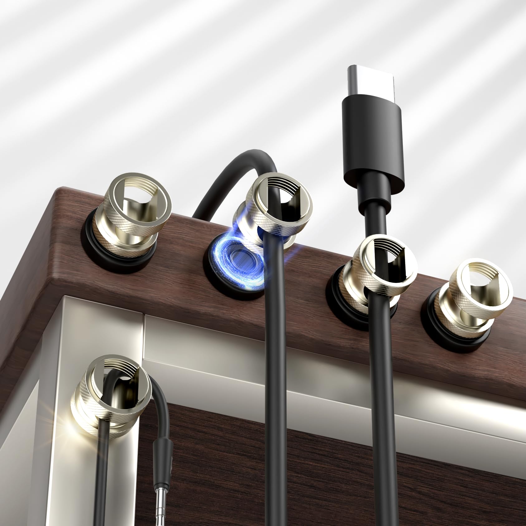 Maveek Strong Magnetic Stainless Steel New Magnetic Clip First Super Mini Supports up to 6mm Magnetic Cable Holder with Silicone Metal Directional
Maveek Strong Magnetic Stainless Steel New Magnetic Clip First Super Mini Supports up to 6mm Magnetic Cable Holder with Silicone Metal Directional