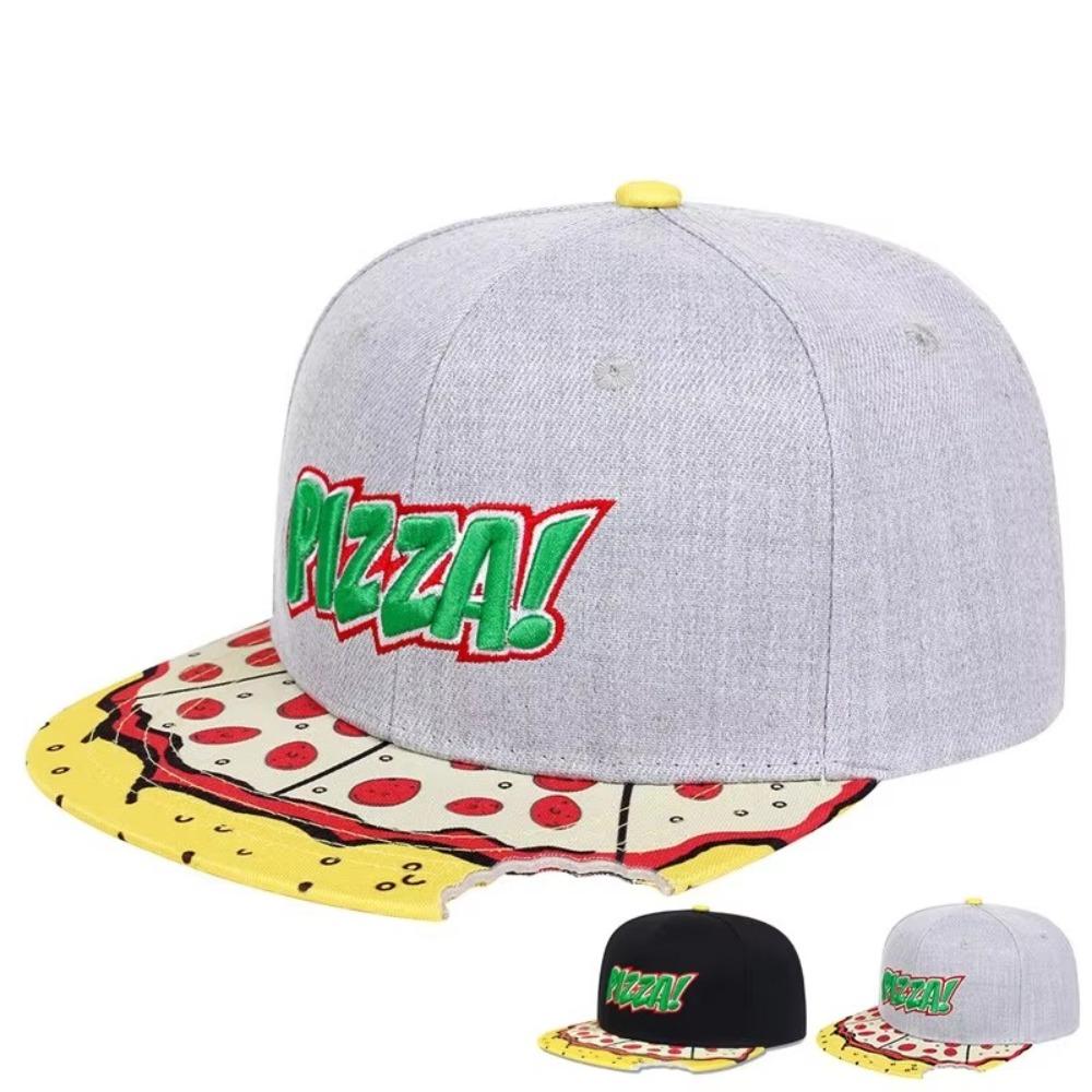 Adjustable Hip Hop Hats PIZZA Embroidery Sunscreen Hat High Quality Baseball Cap Unisex Grey B
Adjustable Hip Hop Hats PIZZA Embroidery Sunscreen Hat High Quality Baseball Cap Unisex Grey B