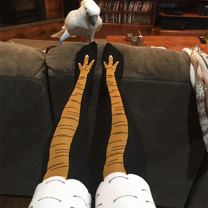 Men Funny 3D Chicken Socks Print Cartoon Cosplay High flexibility Thigh High Sock Fashion Thin Toe Feet EU 38-43
Men Funny 3D Chicken Socks Print Cartoon Cosplay High flexibility Thigh High Sock Fashion Thin Toe Feet EU 38-43