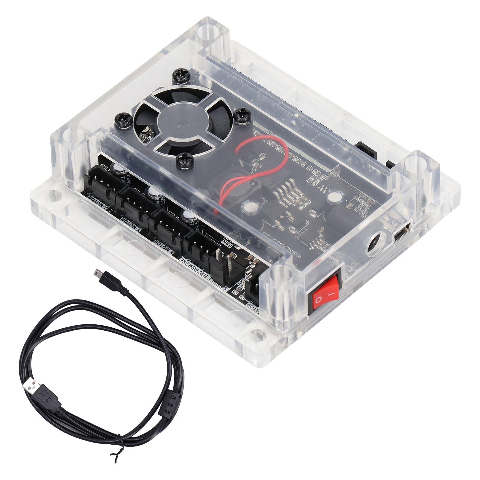 Плата керування фрезерним верстатом з ЧПУ 3 осі для GRBL 1.1F V3.4 USB DIY Маленький контролер гравірувального верстата
Плата керування фрезерним верстатом з ЧПУ 3 осі для GRBL 1.1F V3.4 USB DIY Маленький контролер гравірувального верстата