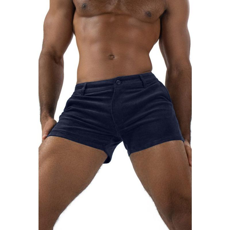 Men Corduroy Slim Fit Shorts Button Closure Casual Summer Shorts S темно-синий
Men Corduroy Slim Fit Shorts Button Closure Casual Summer Shorts S темно-синий