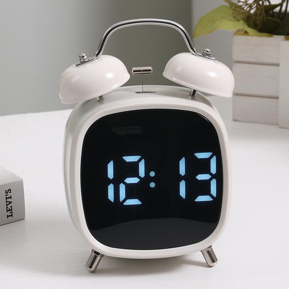GH8032 Creative LED Alarm Clock Large Volume Metal Bell Digital Clock for Heavy Sleepers F
GH8032 Creative LED Alarm Clock Large Volume Metal Bell Digital Clock for Heavy Sleepers F