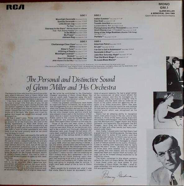 Виниловая пластинка GLENN MILLER A Memorial 19441969 XPRM4643 RCA VICTOR UK Джаз Б/у
Виниловая пластинка GLENN MILLER A Memorial 19441969 XPRM4643 RCA VICTOR UK Джаз Б/у