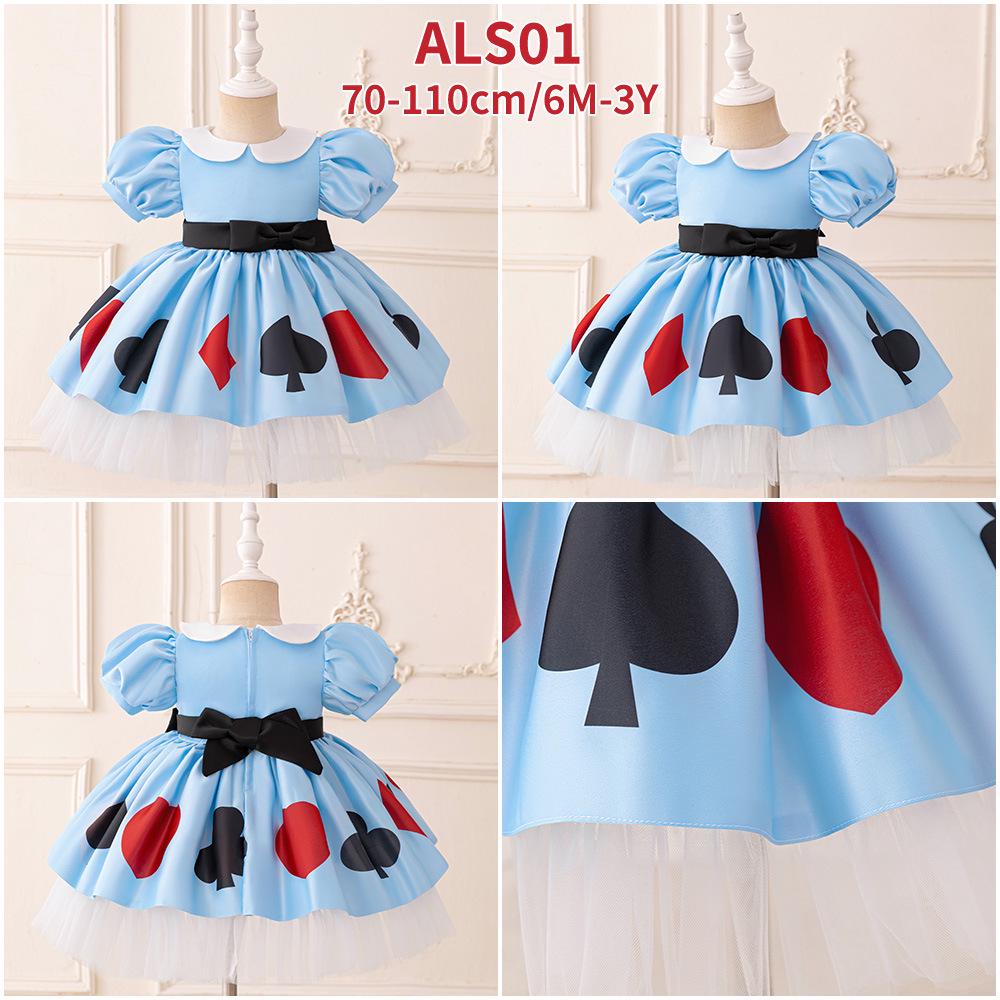 Queen of Hearts Girls’ Cosplay Dress for Alice in Wonderland Role-Playing 70cm/6-9M
Queen of Hearts Girls’ Cosplay Dress for Alice in Wonderland Role-Playing 70cm/6-9M