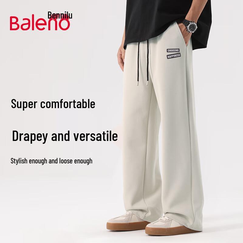 Baleno Men s Loose Fit Wide-Leg Casual Pants M
Baleno Men s Loose Fit Wide-Leg Casual Pants M