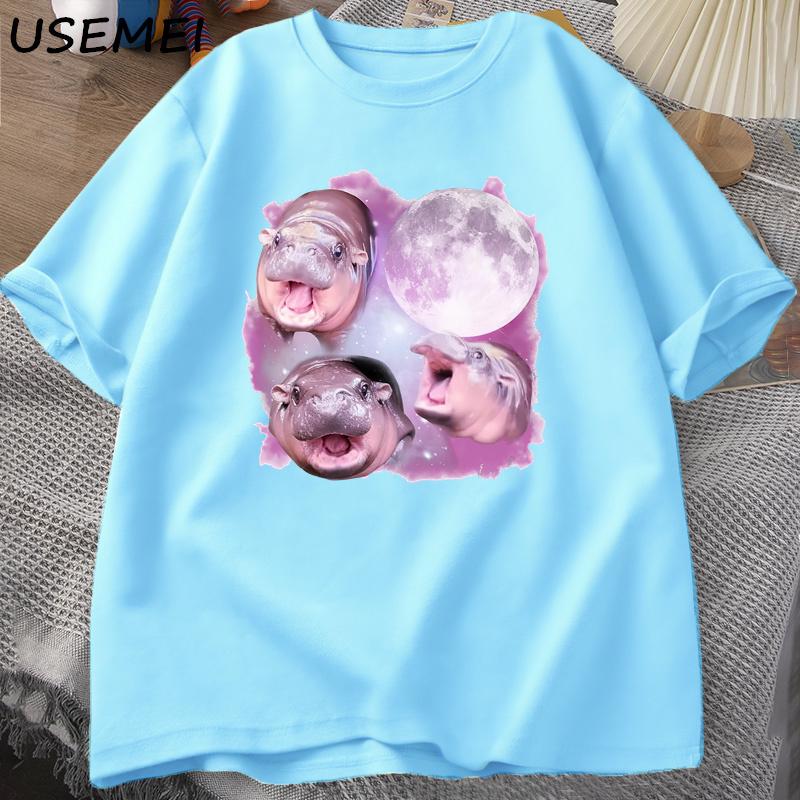Three Moo Deng Moon Tshirt Unisex Women Fuuny Cartoon Cute Moodeng Tshirt Cotton Short Sleeve O Neck Unisexs Clothing 4XL
Three Moo Deng Moon Tshirt Unisex Women Fuuny Cartoon Cute Moodeng Tshirt Cotton Short Sleeve O Neck Unisexs Clothing 4XL