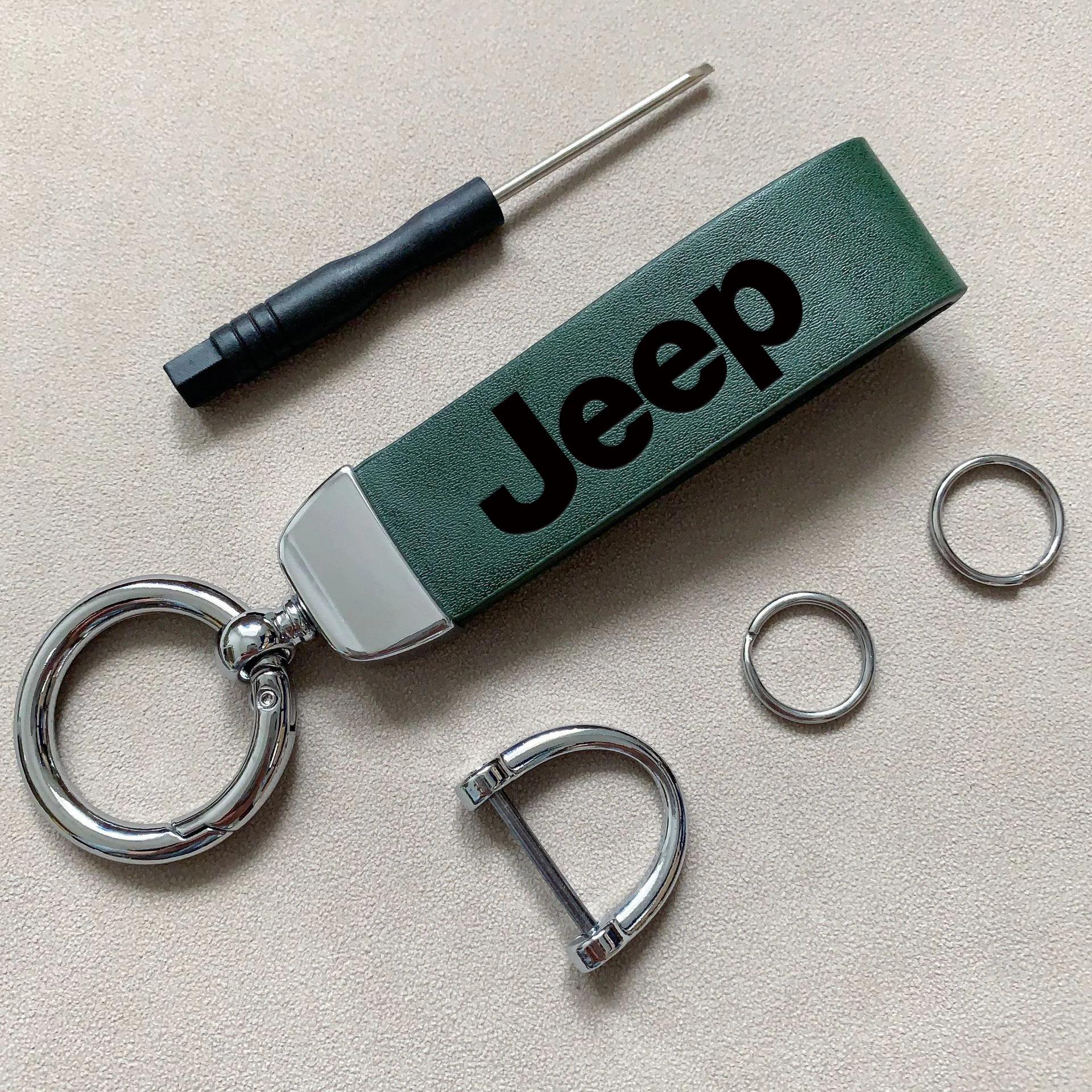 For Jeep Car Vintage Leather Keychain Ring Zinc Alloy Chain Key For Jeep Grand Cherokee Wrangler JK Gladiator Compass Renegad яскраво-зелений колір
For Jeep Car Vintage Leather Keychain Ring Zinc Alloy Chain Key For Jeep Grand Cherokee Wrangler JK Gladiator Compass Renegad яскраво-зелений колір