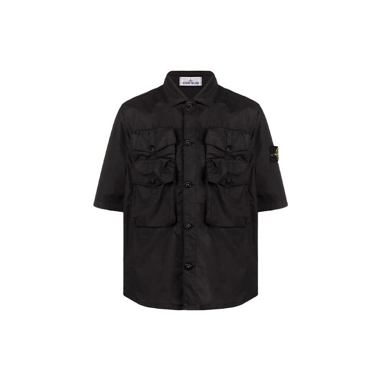 Stone Island SS22 Solid Color Multi-Pocket Work Shirt Men shirts 761511003-V0029 S
Stone Island SS22 Solid Color Multi-Pocket Work Shirt Men shirts 761511003-V0029 S