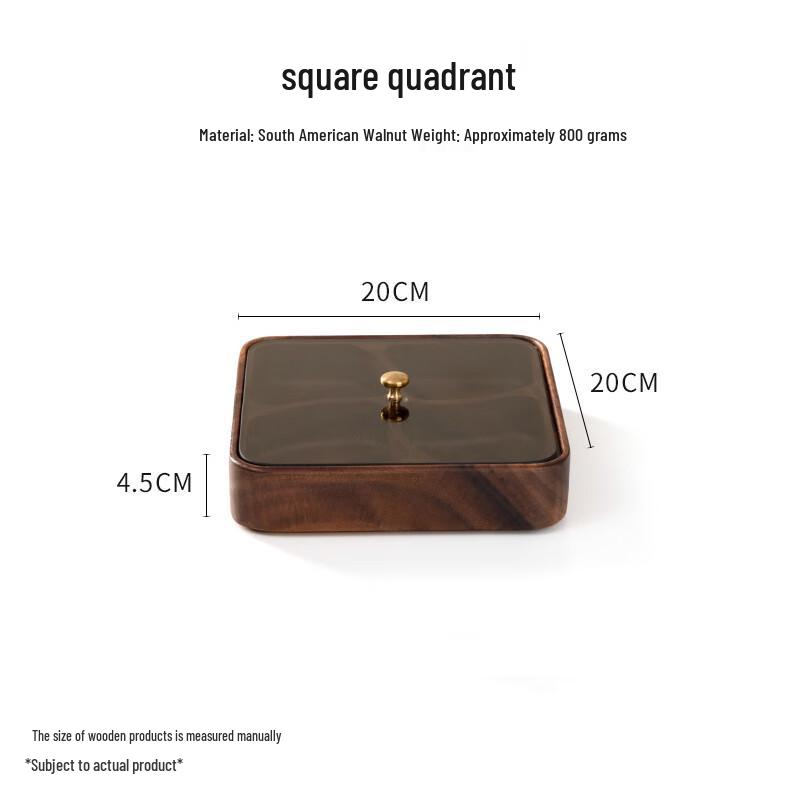 Walnut Wood Dried Fruit & Candy Storage Box with Glass Lid 1 Piece
Walnut Wood Dried Fruit & Candy Storage Box with Glass Lid 1 Piece