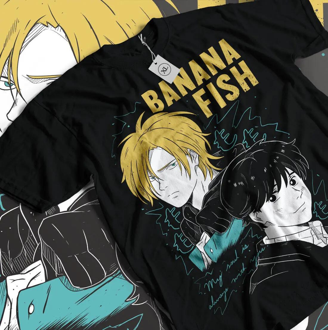Banana Fish T-shirt Ash Lynx Eiji Okumura Card Anime New Shirt All Size Tops Graphic T Shirts Y2k Top Women Clothing 3XL
Banana Fish T-shirt Ash Lynx Eiji Okumura Card Anime New Shirt All Size Tops Graphic T Shirts Y2k Top Women Clothing 3XL