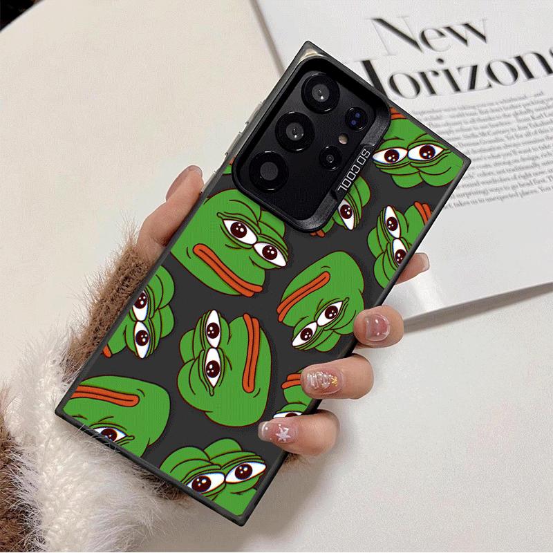 Смешной Грустный Лягушонок P-Pepe Мем Ударопрочный Чехол для Телефона для Samsung Galaxy S26 Edge S25 Ultra S24 FE S23 Plus S21 Чехол Защита от Падения Funda Samsung S22 Plus
Смешной Грустный Лягушонок P-Pepe Мем Ударопрочный Чехол для Телефона для Samsung Galaxy S26 Edge S25 Ultra S24 FE S23 Plus S21 Чехол Защита от Падения Funda Samsung S22 Plus