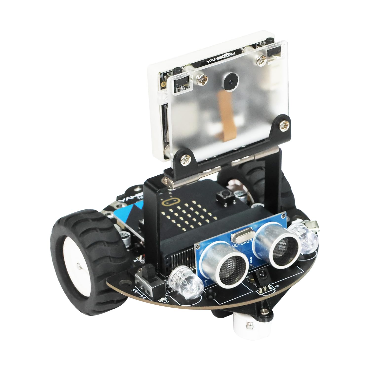 Yahboom Microbit Graphical Programming Robot Makecode STEM Educational AI Visual Recognition Robot Ultrasonic Infrared Recognition Tinybit Pro
Yahboom Microbit Graphical Programming Robot Makecode STEM Educational AI Visual Recognition Robot Ultrasonic Infrared Recognition Tinybit Pro