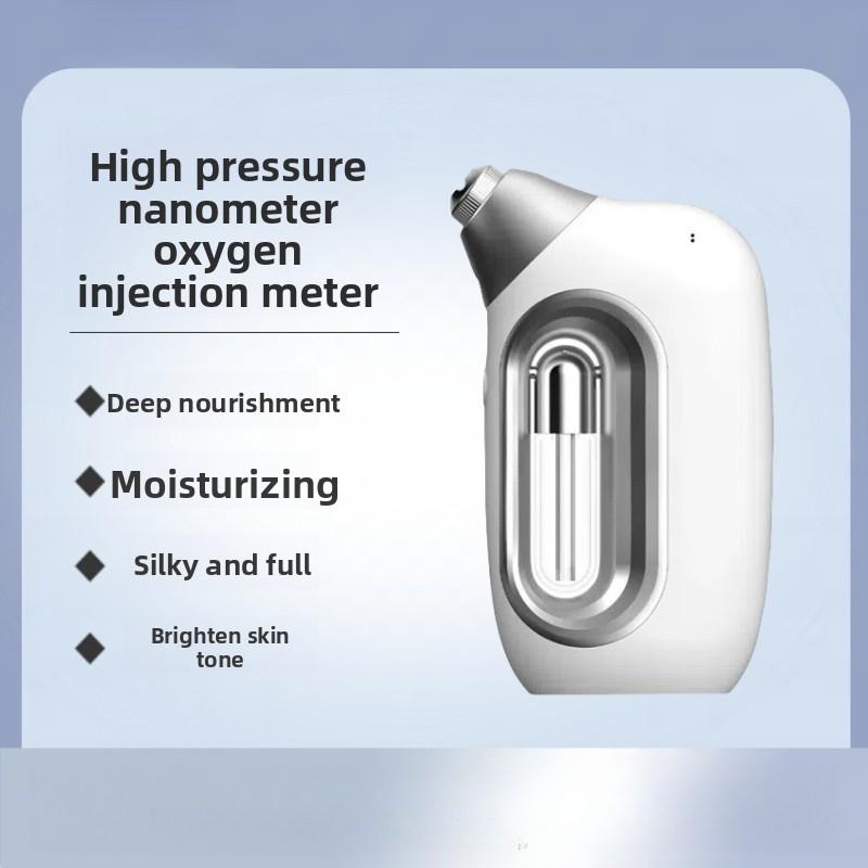 New Nano High Pressure Oxygen Injection Instrument Hydrating Instrument Spray Household Handheld Portable Beauty Instrument
New Nano High Pressure Oxygen Injection Instrument Hydrating Instrument Spray Household Handheld Portable Beauty Instrument