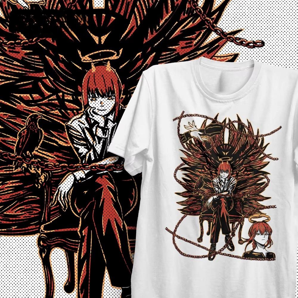 Chainsaw Unisex Anime Makima Trono Printed Tshirt Unisexs and Womens Tshirt Unisexs Top Sports Tshirt 2026 Summer New Tee 4XL
Chainsaw Unisex Anime Makima Trono Printed Tshirt Unisexs and Womens Tshirt Unisexs Top Sports Tshirt 2026 Summer New Tee 4XL