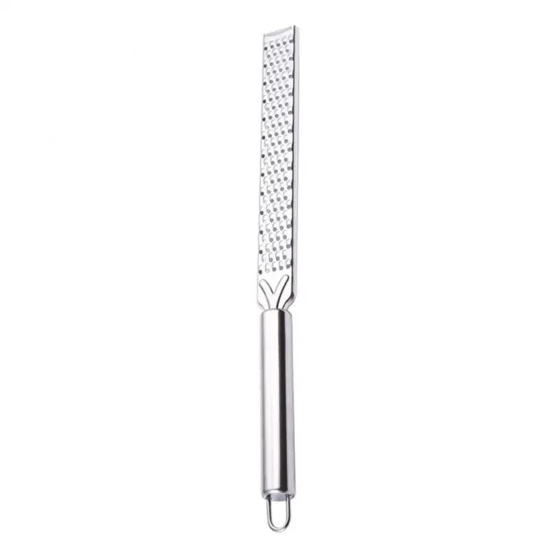 Kitchen Cheese Grater Stainless Steel Lemon Zester Citrus Ginger Garlic Grater Chocolate Grater Long Handle Vegetables Tool New
Kitchen Cheese Grater Stainless Steel Lemon Zester Citrus Ginger Garlic Grater Chocolate Grater Long Handle Vegetables Tool New