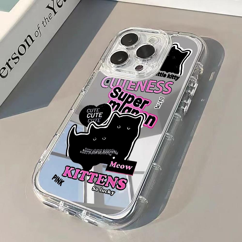 Playful Black Cat Collage Mirror Phone Case For iPhone 17 Pro Max 17 Air 16 E 15 16 14 13 12 11 Plus 7 8 XR XS X Back SE22 Cover iPhone 7 Plus
Playful Black Cat Collage Mirror Phone Case For iPhone 17 Pro Max 17 Air 16 E 15 16 14 13 12 11 Plus 7 8 XR XS X Back SE22 Cover iPhone 7 Plus
