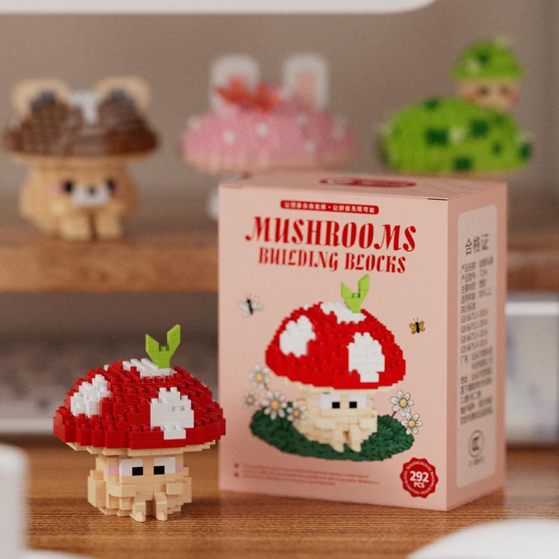Mushroom Building Blocks: Cute Lego-Compatible Cartoon Figures & Educational Toys for Kids
Mushroom Building Blocks: Cute Lego-Compatible Cartoon Figures & Educational Toys for Kids