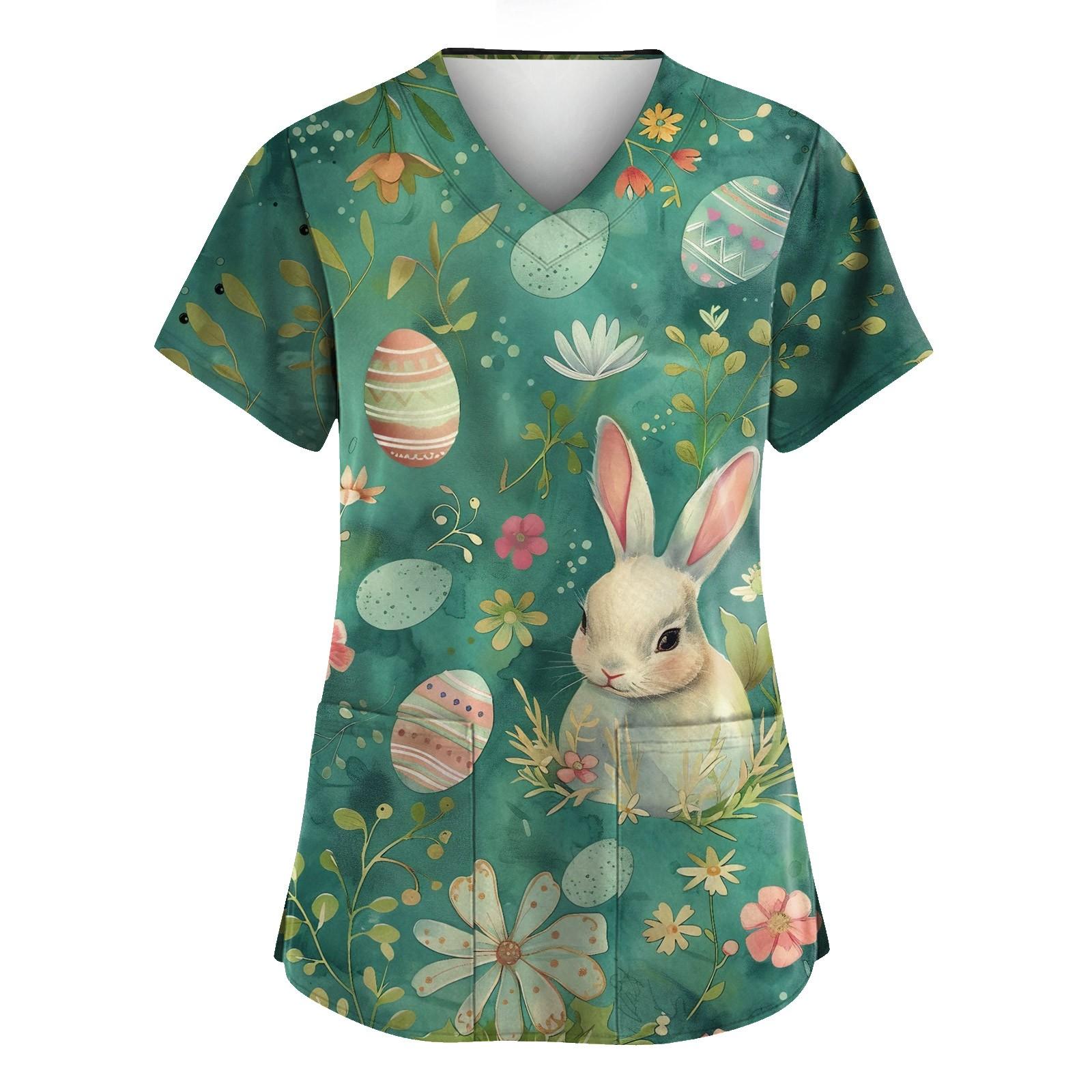 Женская униформа с принтом ко Дню святого Валентина, свободная, с V-образным вырезом, карманом и коротким рукавом XXXXL циан
Женская униформа с принтом ко Дню святого Валентина, свободная, с V-образным вырезом, карманом и коротким рукавом XXXXL циан