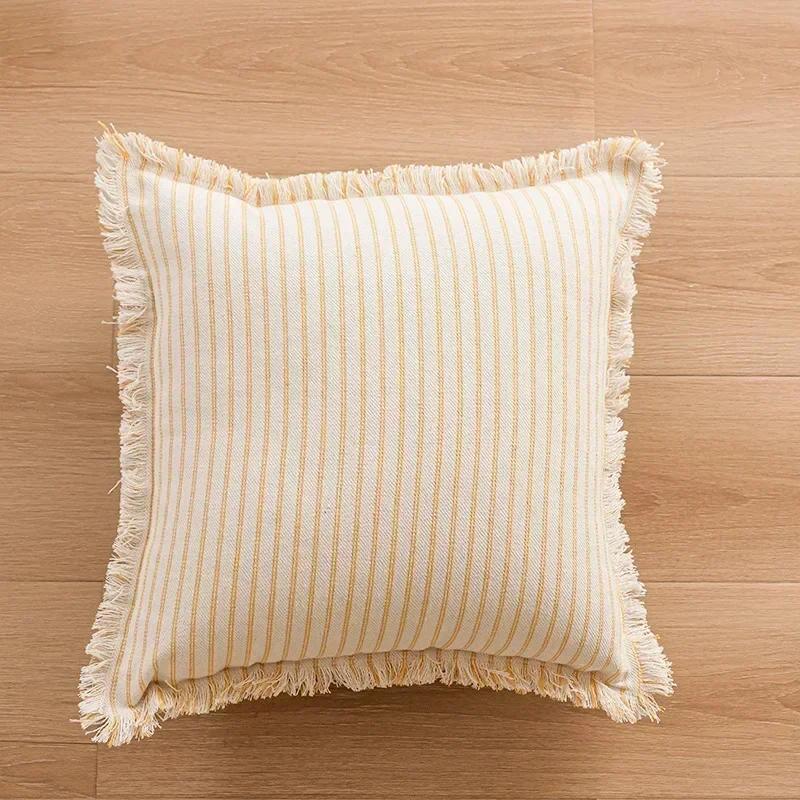 Ramie Cushion Cover with Tassels Euro Flax Decorative Throw Pillow Cover Boho Shabby Chic Style for Couch Bed Home 30x50cm жовтий
Ramie Cushion Cover with Tassels Euro Flax Decorative Throw Pillow Cover Boho Shabby Chic Style for Couch Bed Home 30x50cm жовтий