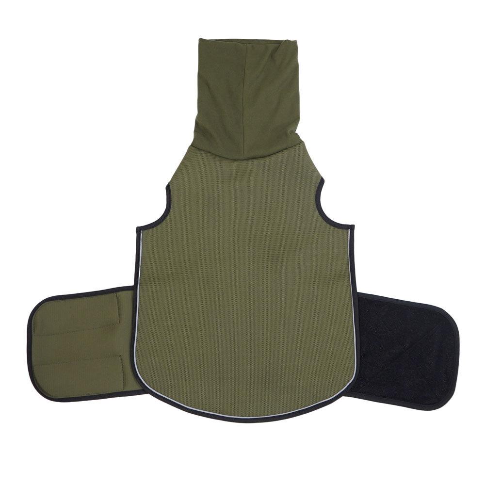 Dog anti-noise soothing clothes thunder fireworks anti-anxiety hooded pet vest stress relief clothes XS армія зелений колір
Dog anti-noise soothing clothes thunder fireworks anti-anxiety hooded pet vest stress relief clothes XS армія зелений колір