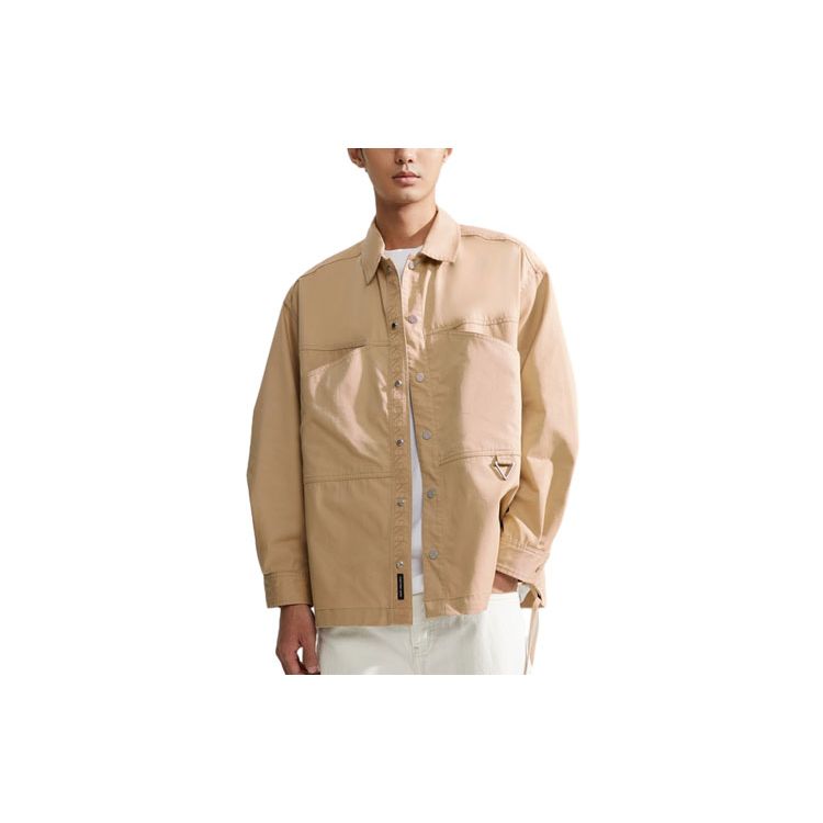 Calvin Klein Outdoor Cargo Style Drawstring Hem Long Sleeve Shirt Men shirts Khaki J325013-PF2 S
Calvin Klein Outdoor Cargo Style Drawstring Hem Long Sleeve Shirt Men shirts Khaki J325013-PF2 S