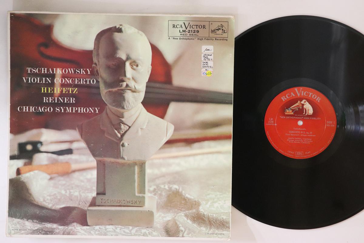 LP Record HEIFETZ FRITZ REINER CHICAGO SYMP Tschaikowsky Concerto For Violin In LM2129 RCA VICTOR RED 1957 US Classical Used
LP Record HEIFETZ FRITZ REINER CHICAGO SYMP Tschaikowsky Concerto For Violin In LM2129 RCA VICTOR RED 1957 US Classical Used