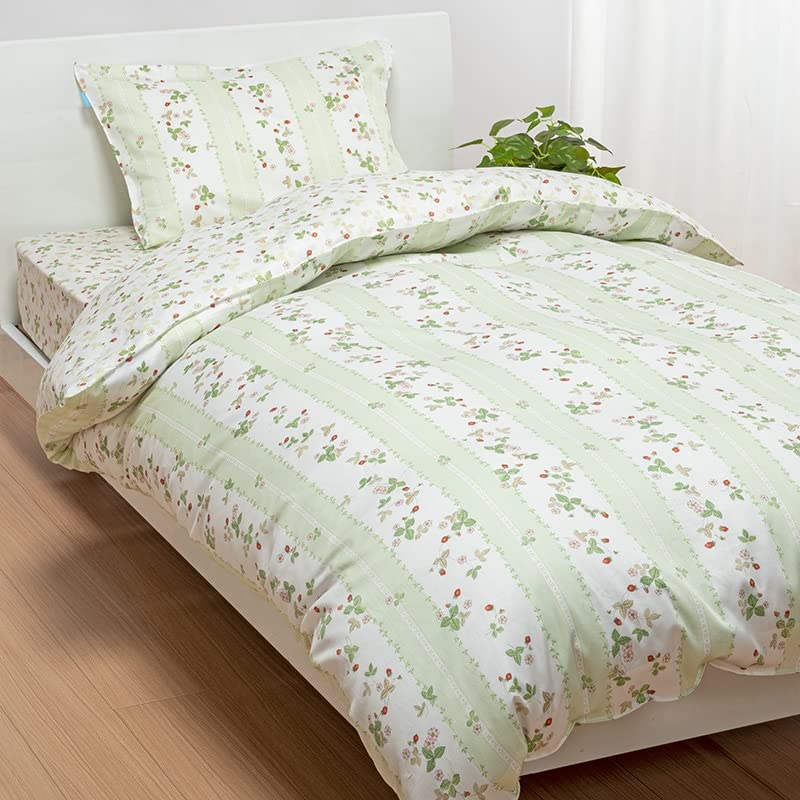 Покрывало Nishikawa Wedgewood Wild Strawberry, комплект из 3 предметов, односпальная кровать, хлопок, сатин, сделано в Японии WW7620 100% (зеленый) зелёный
Покрывало Nishikawa Wedgewood Wild Strawberry, комплект из 3 предметов, односпальная кровать, хлопок, сатин, сделано в Японии WW7620 100% (зеленый) зелёный