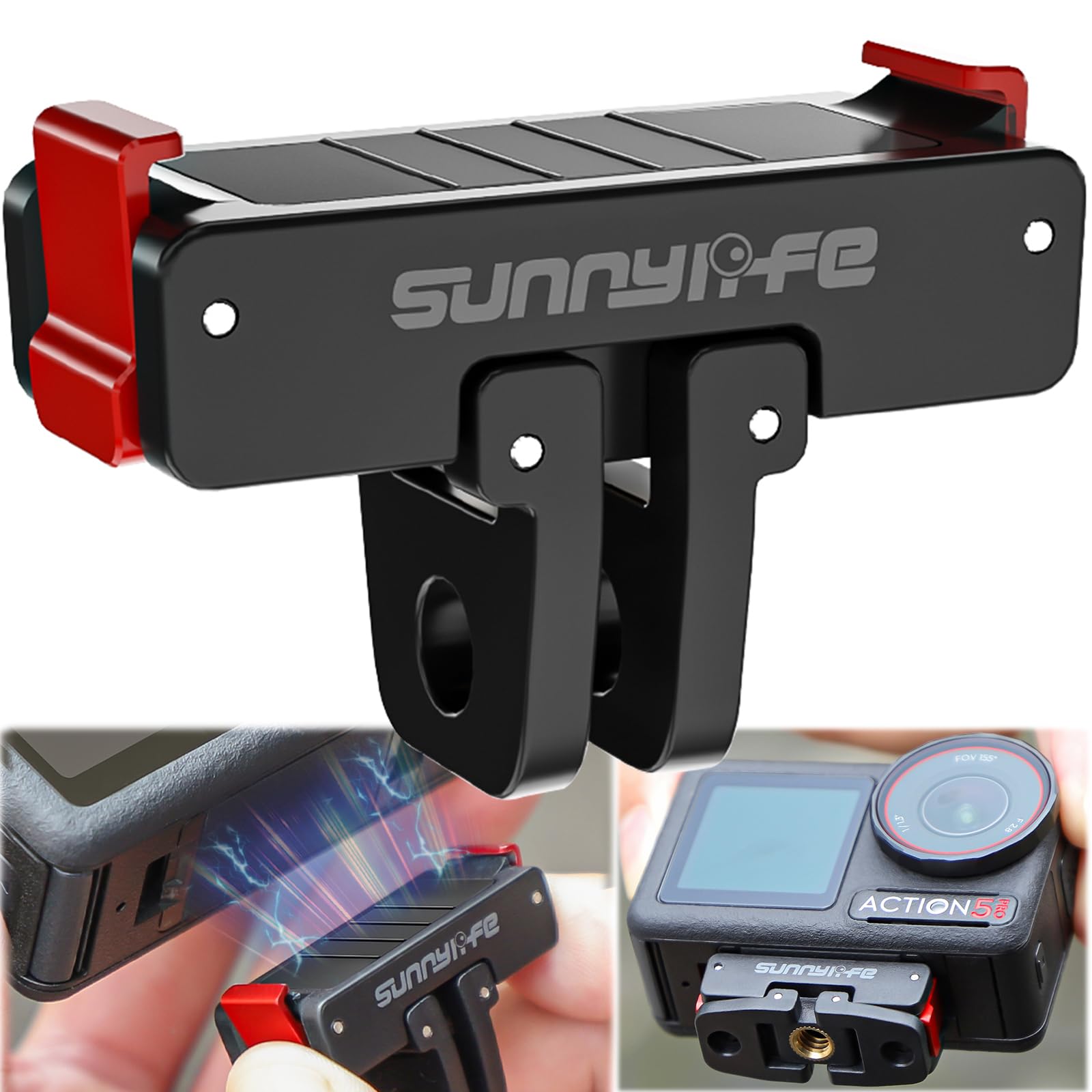Taoricup Compatible with DJI Osmo Action 5 Magnetic Foldable Expansion Shockproof Compatible with Other Models with Action Pro, Mount, Bracket,
Taoricup Compatible with DJI Osmo Action 5 Magnetic Foldable Expansion Shockproof Compatible with Other Models with Action Pro, Mount, Bracket,