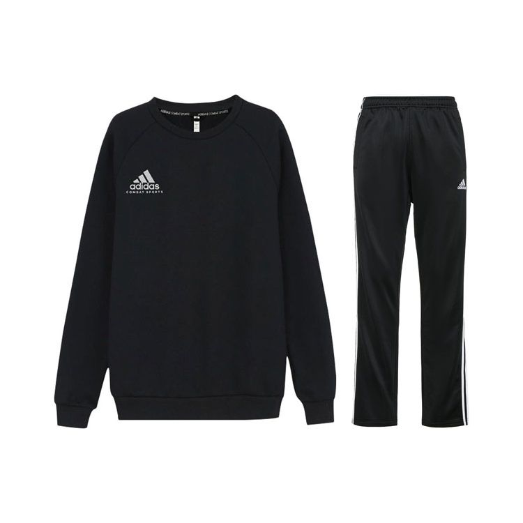 Adidas Пуловер с круглым вырезом и логотипом, толстовка с длинными рукавами, полосатые дышащие прямые брюки, повседневный спортивный костюм ADICSTL06-BW+TR30PR-BW S
Adidas Пуловер с круглым вырезом и логотипом, толстовка с длинными рукавами, полосатые дышащие прямые брюки, повседневный спортивный костюм ADICSTL06-BW+TR30PR-BW S