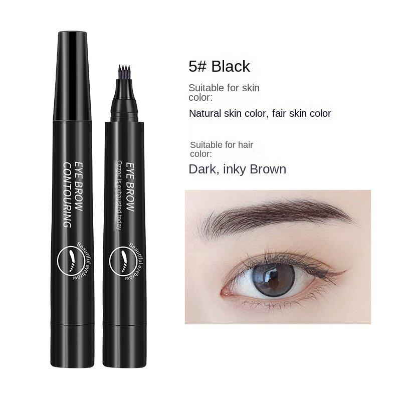 Четырехзубчатый жидкий карандаш для бровей, водостойкий, долговечный, не размазывается, с когтистым кончиком для создания естественных волосковых штрихов
Четырехзубчатый жидкий карандаш для бровей, водостойкий, долговечный, не размазывается, с когтистым кончиком для создания естественных волосковых штрихов